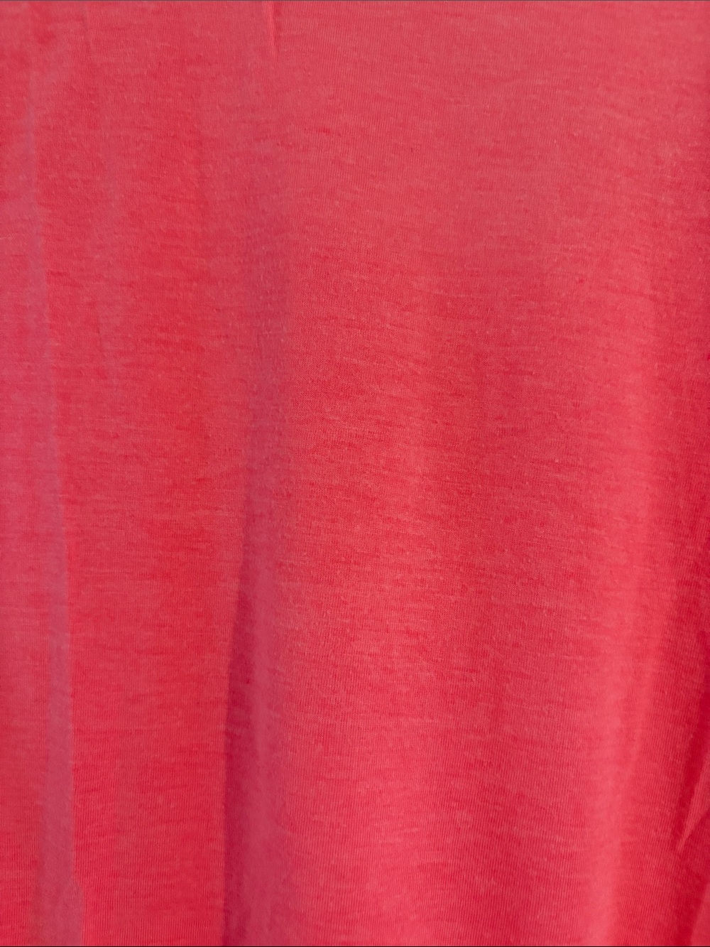 a.n.a Scoop Neck Short Sleeve Tee - Coral - Picture 4 of 5